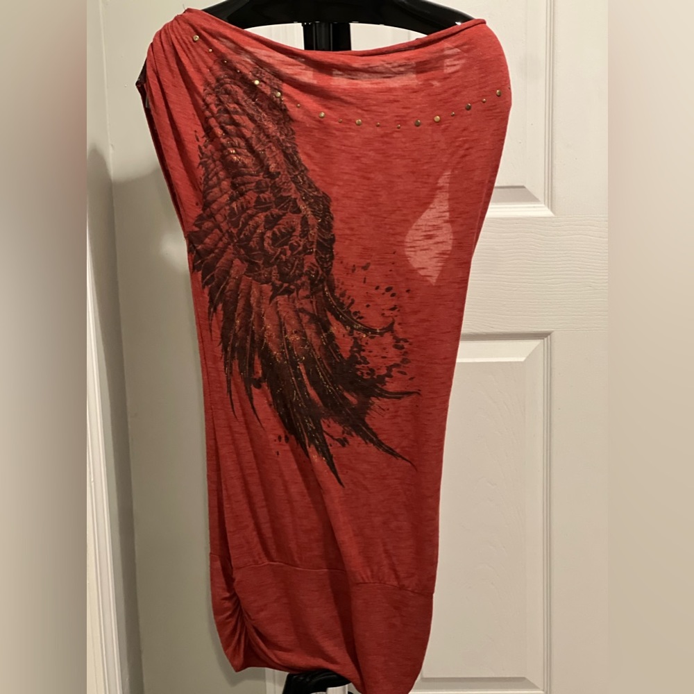 Forever 21 burnt orange brown top Size S